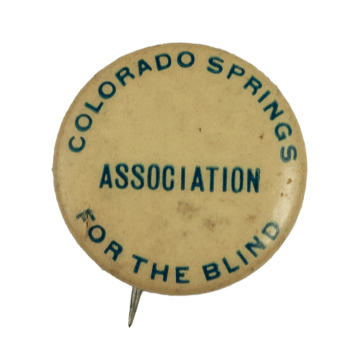 Colorado Springs Association for the Blind Cause Busy Beaver Button Museum