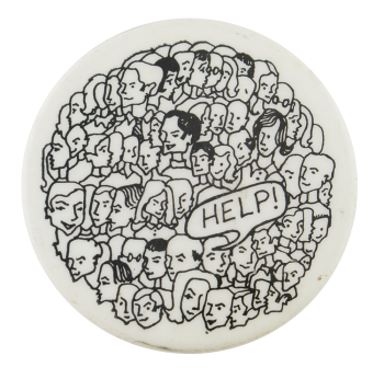 Help Crowd Cause Button Museum