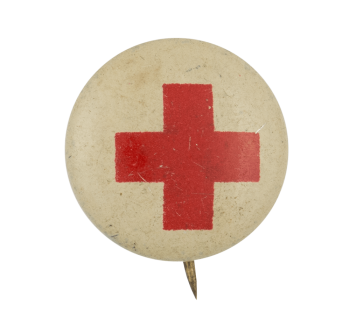 Red Cross Cause Button Museum