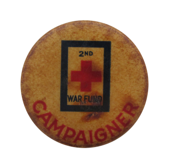 War Fund Campaigner Cause Button Museum