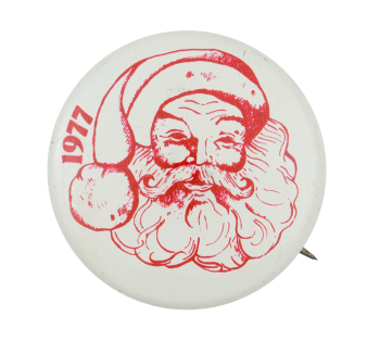 1977 Santa Claus Event Button Museum