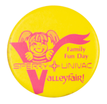 Valleyfair Family Fun Day Event Button Museum