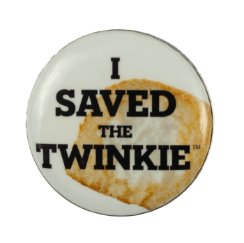 I Saved the Twinkie Ice Breakers Busy Beaver Button Museum