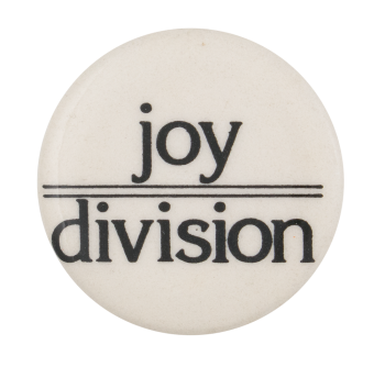 Joy Division Music Button Museum
