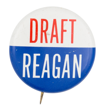 Draft Reagan Political Button Museum