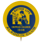 Aladdin Club Club Button Museum