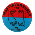 Martin Van Buren Student Organization Club Button Museum