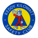 Reddy Kilowatt Safety Club  Club Button Museum
