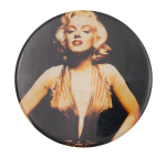 Marilyn Monroe Color Photograph Entertainment Busy Beaver Button Museum