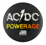 AC/DC Powerage Music Button Museum