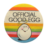 Official Good Egg Ice Breakers Button Museum