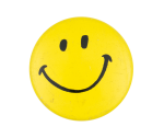 Yellow Smiley 2 Smileys Button Museum