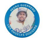 Pedro Guerrero Los Angeles Dodgers Sports Button Museum