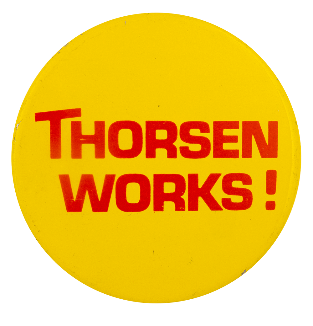 Thorsen | Busy Beaver Button Museum