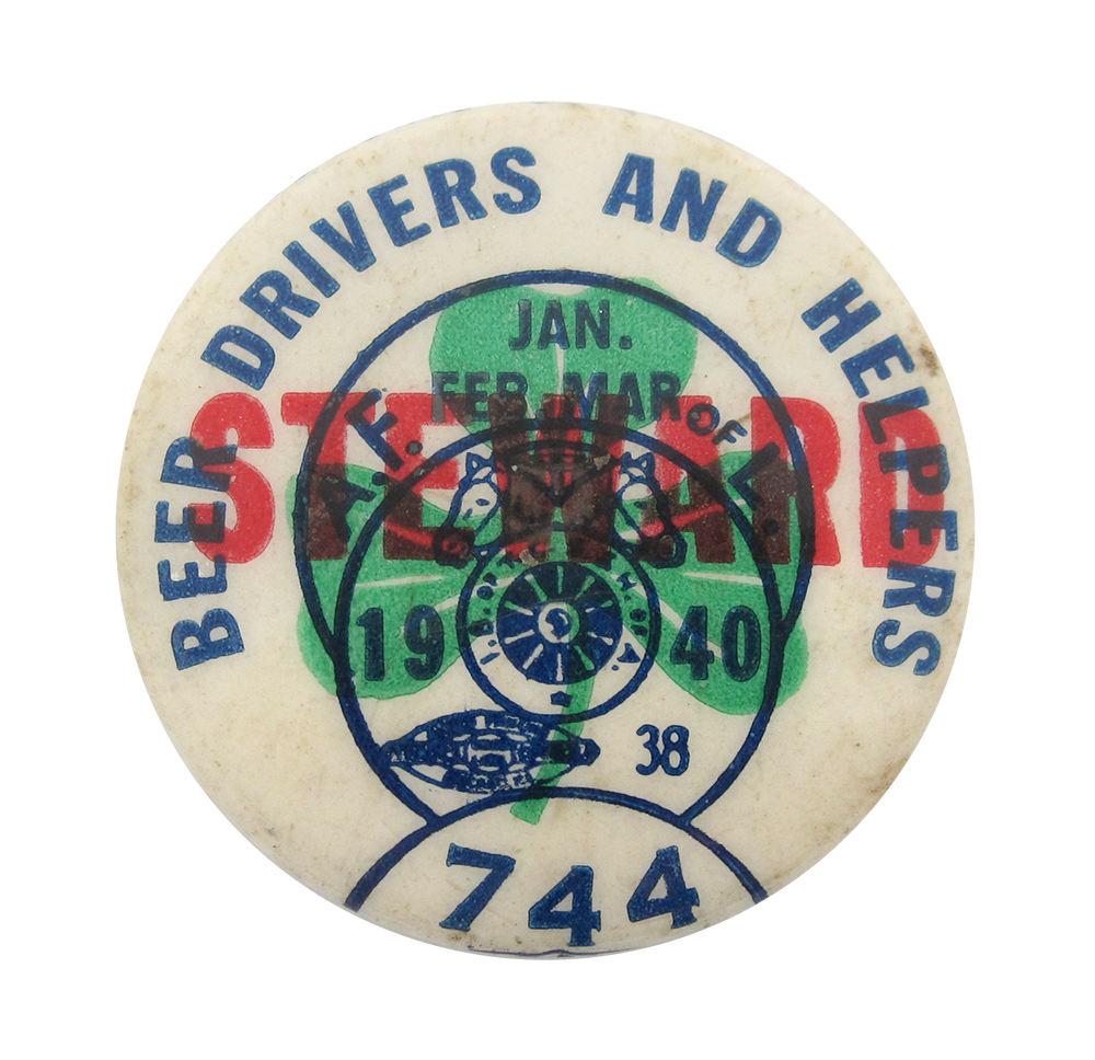 Beer Drivers and Helpers | Busy Beaver Button Museum