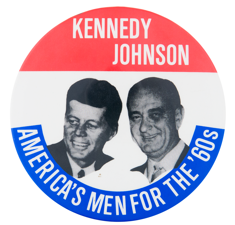 Kennedy Johnson America's Men | Busy Beaver Button Museum