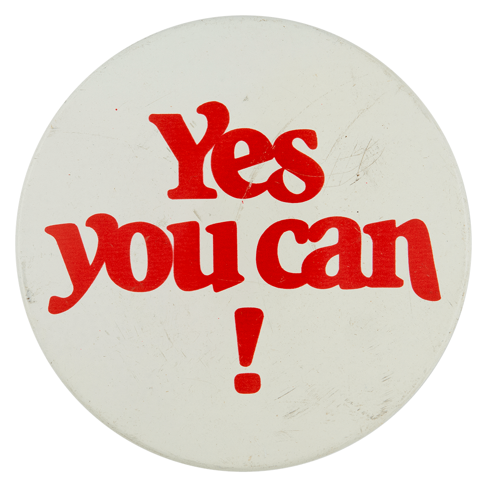 Yes You Can  Busy Beaver Button Museum