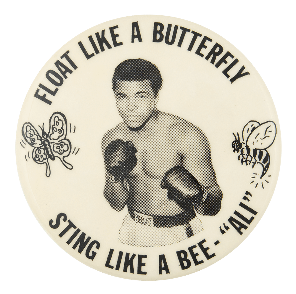 Float Like A Butterfly Busy Beaver Button Museum