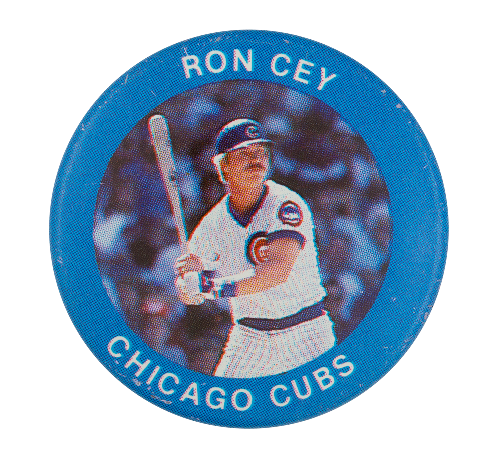 Ron Cey Chicago Cubs  Busy Beaver Button Museum