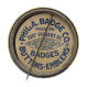 Pabst Blue Ribbon City button back Beer Button Museum