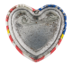 American Flag Heart 2 button back Cause Button Museum