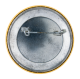 Boynton Seal of Approval button back Humorous Button Museum