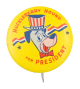 Huckleberry Hound for President Stars and Stripes Entertainment Busy BeaverButton Museum