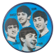 The Beatles Flasher Music Button Museum