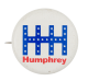 HHH Humphrey White Political Button Museum