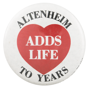 Altenheim Adds Life to Years Advertising Busy Beaver Button Museum