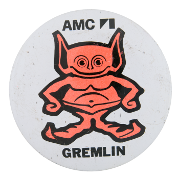 AMC Gremlin Advertising Button Museum