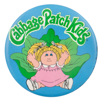 Cabage Patch Kids Advertising Button Museum