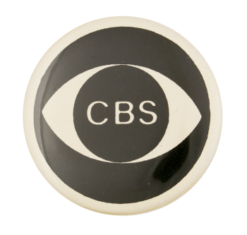 CBS Eye Advertising Busy Beaver Button Museum