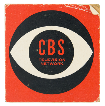 CBS Television Network Advertising Busy Beaver Button Museum