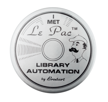 I Met Le Pac Advertising Busy Beaver Button Museum