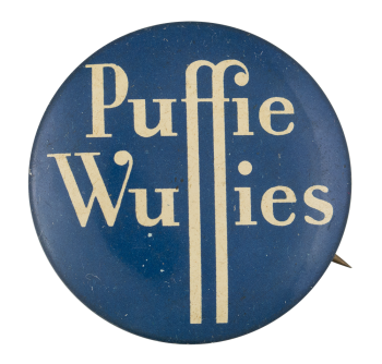 Puffie Wuffies Advertising Button Museum