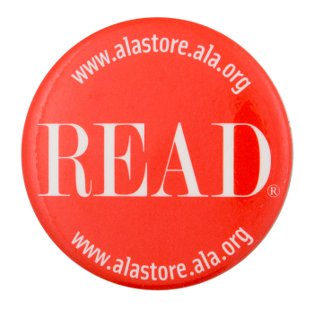 Read ALA Store Advertising Button Museum