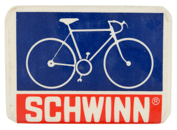 Schwinn Bike Advertising Button Museum