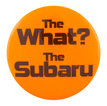 The What the Subaru Advertising Button Museum