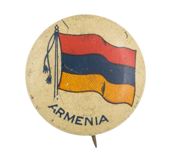 Armenia Flag Art Button Museum