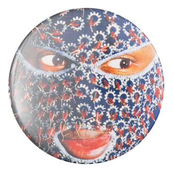 Nick Cave Ski Mask Art Button Museum