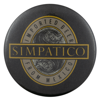 Simpatico Beer Busy Beaver Button Museum