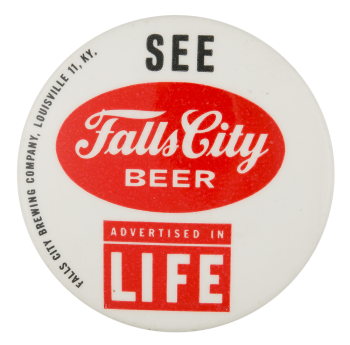 Falls City Beer Beer Button Museum