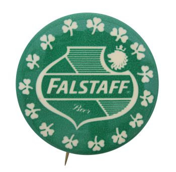 Falstaff Green Beer Button Museum