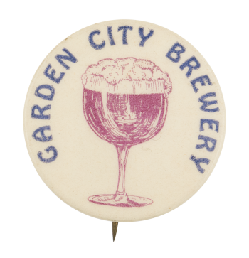 Garden City Brewery Beer Button Museum