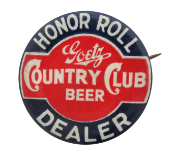 Goetz Country Club Beer Beer Button Museum