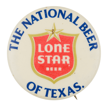 Lone Star Beer of Texas Beer Button Museum