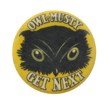 Owl Musty Beer Button Museum