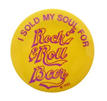 Rock and Roll Beer Beer Button Museum