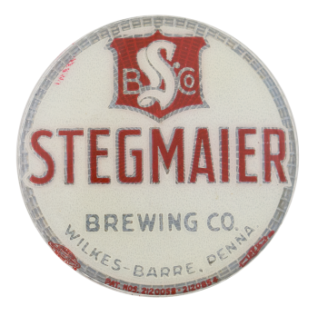 Stegmaier Brewing Company Beer Button Museum